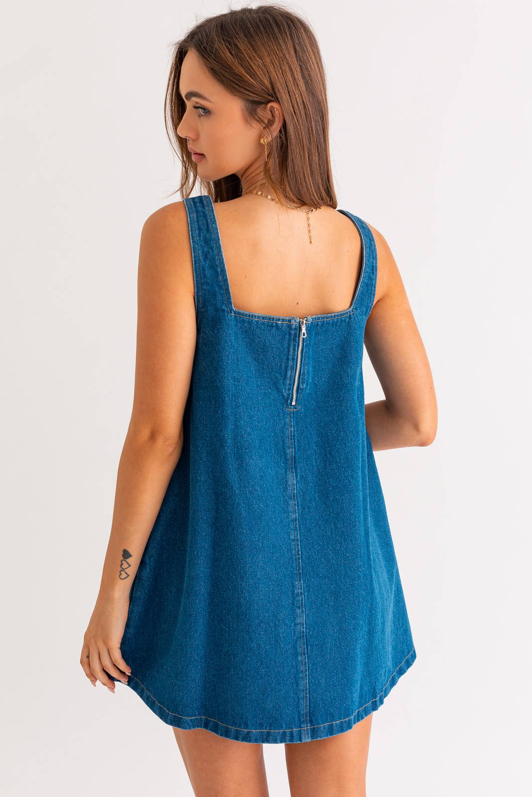 Bailey Flare Denim Dress