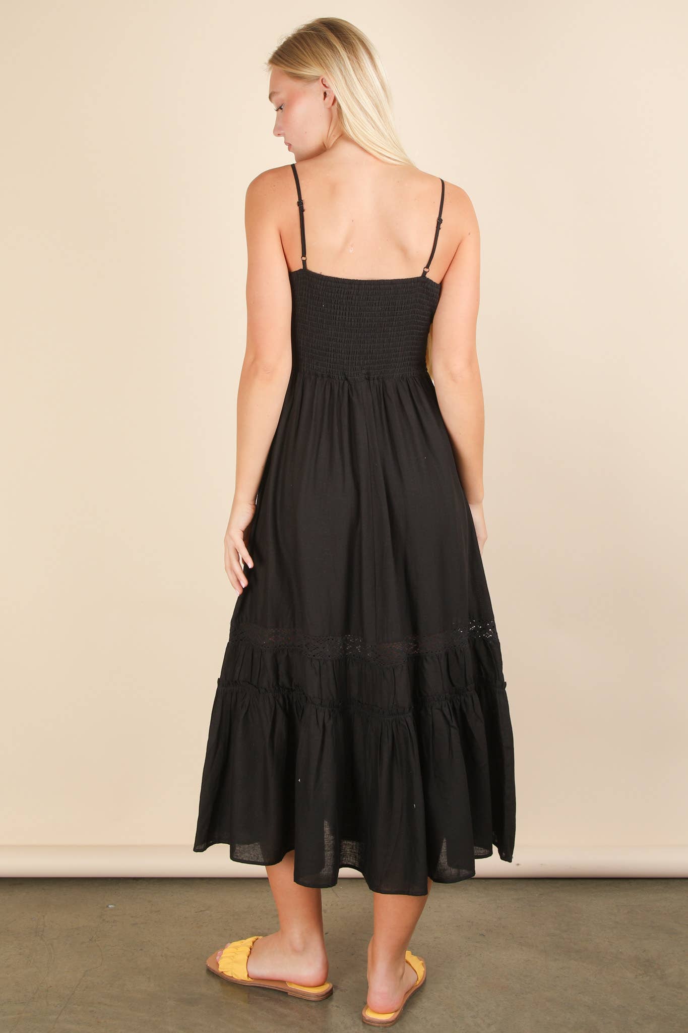 Basic Black Midi Dress