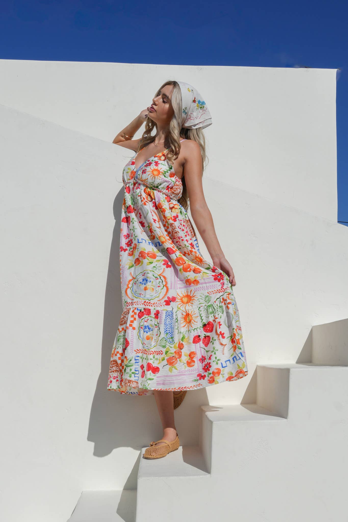 Italian Summer Midi Dress