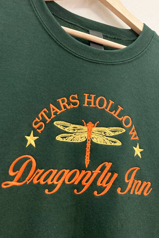Dragonfly Inn Embroidered Sweatshirt