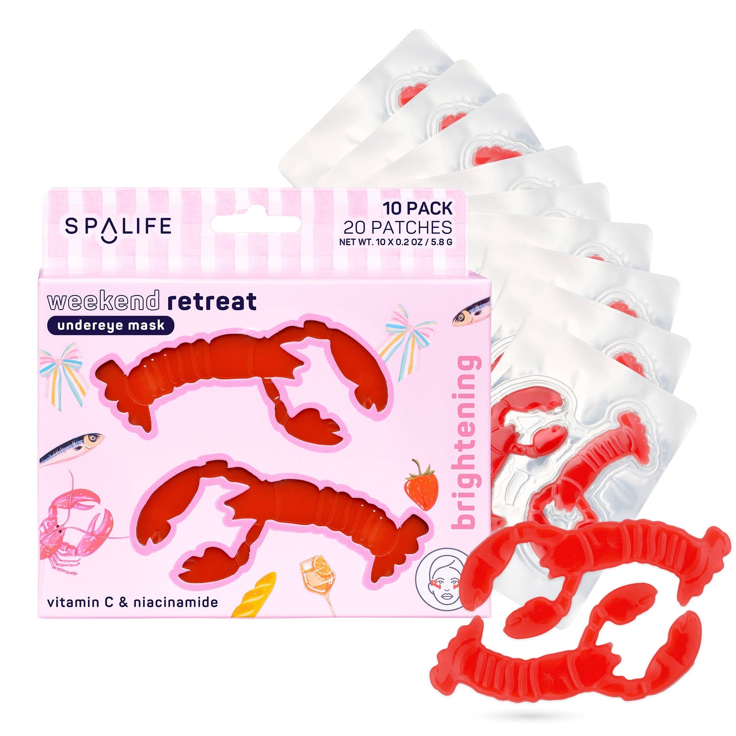 Weekend Retreat Brightening Undereye Patches