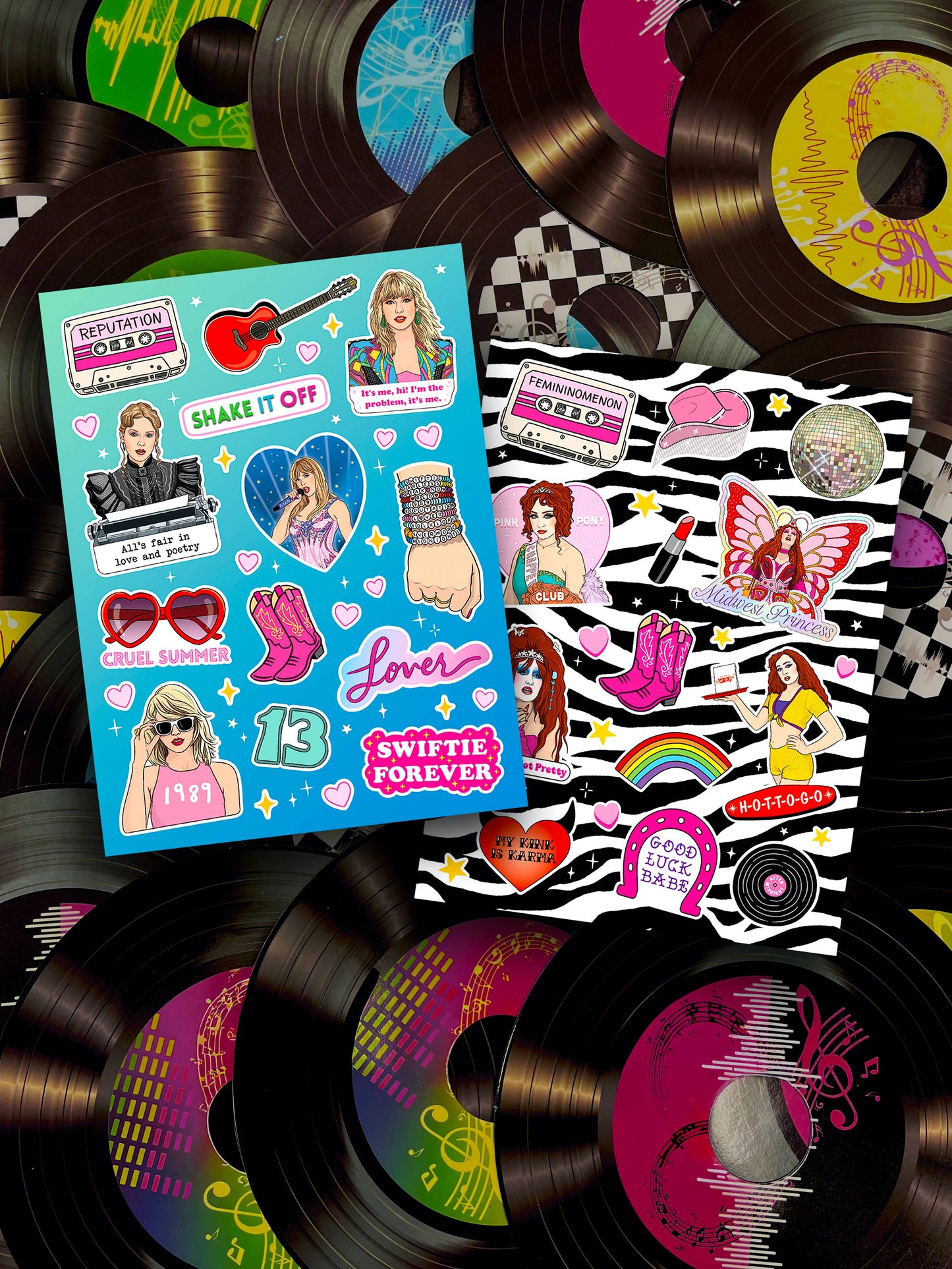 Pink Pony Club Sticker Sheet