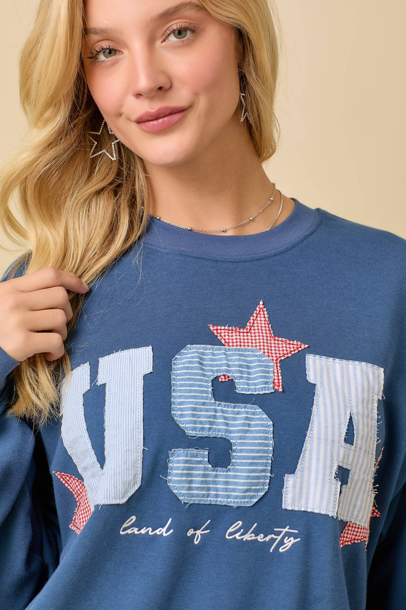 USA Patches Sweatshirt