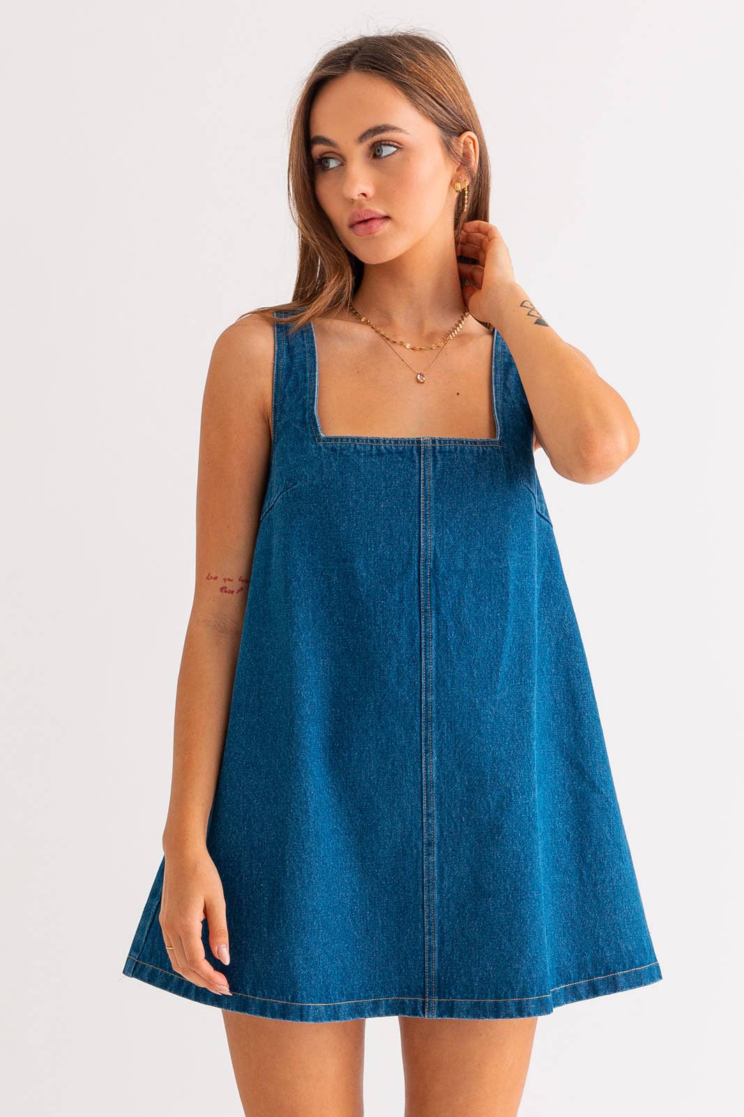 Bailey Flare Denim Dress