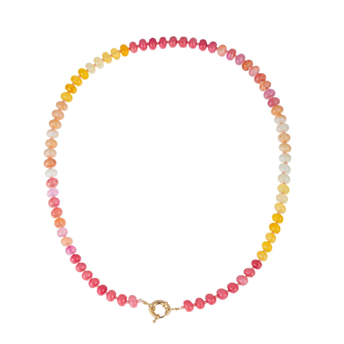 Natural Stone Mixed Necklace