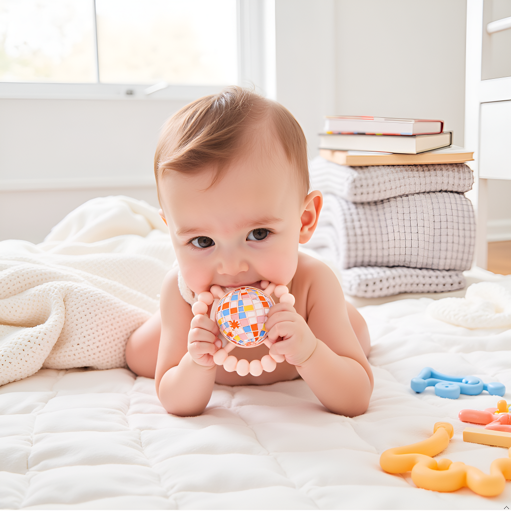 Disco Ball Baby Teether