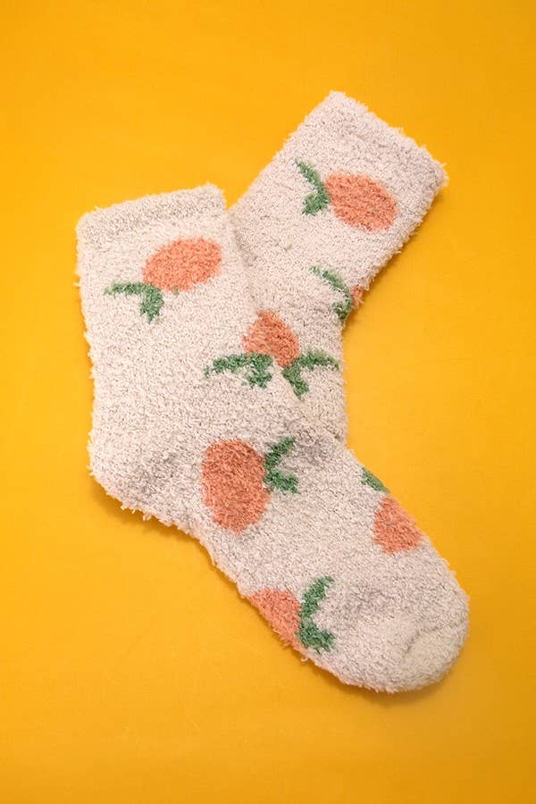 Fruit Fuzzy Socks