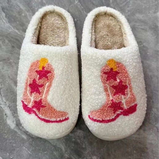 Cowgirl Boot Slippers