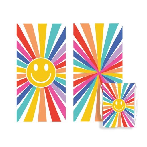 Happy Sunshine Beach Towel