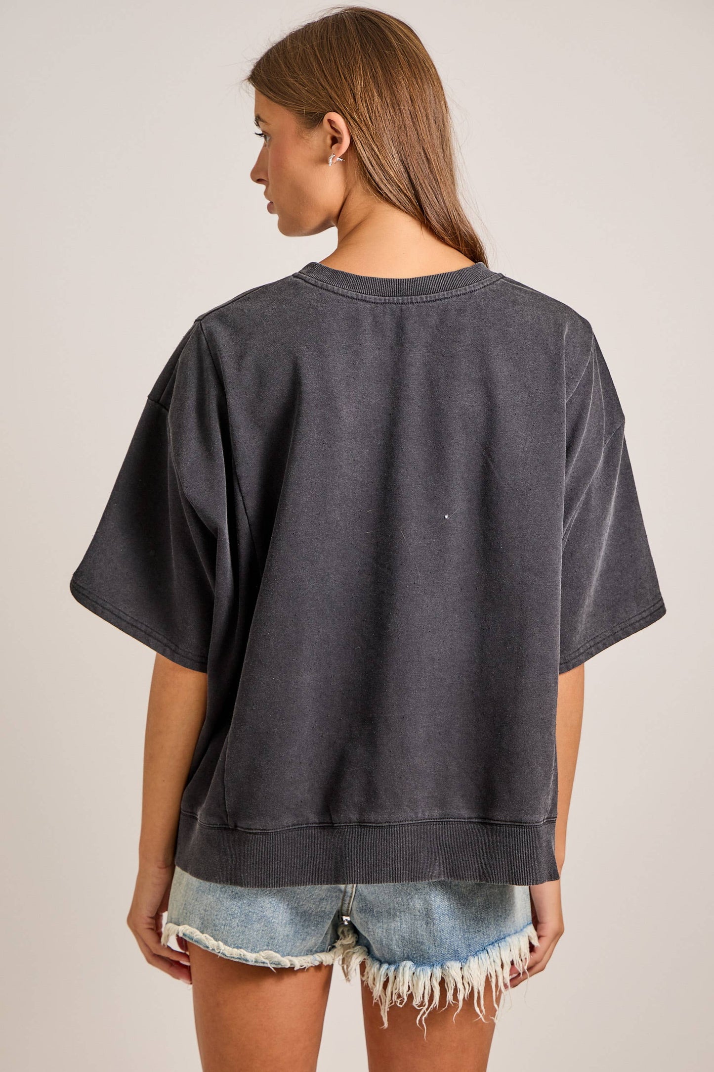 Western Edge Oversized Top