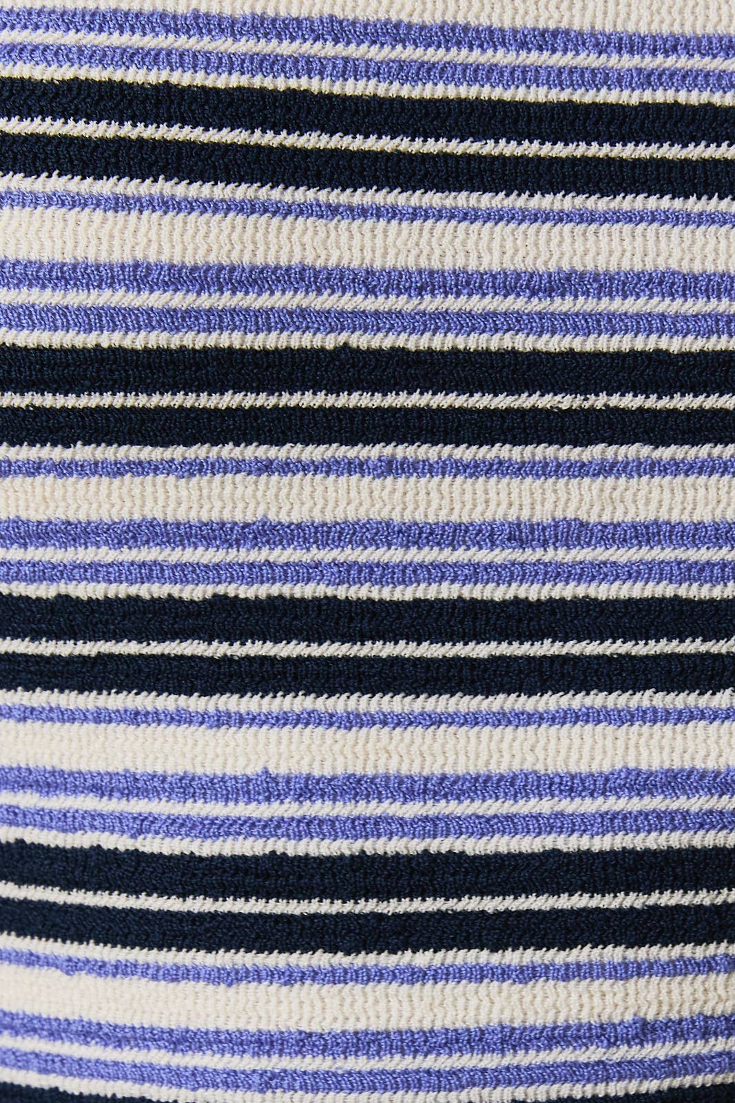 Sleeveless Navy Stripe Set