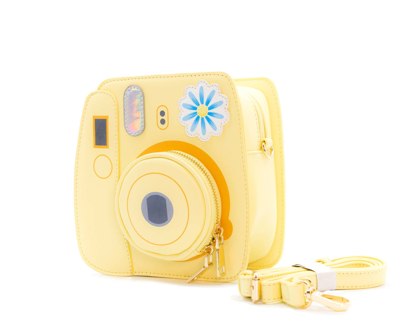 Yellow Instant Camera Handbag