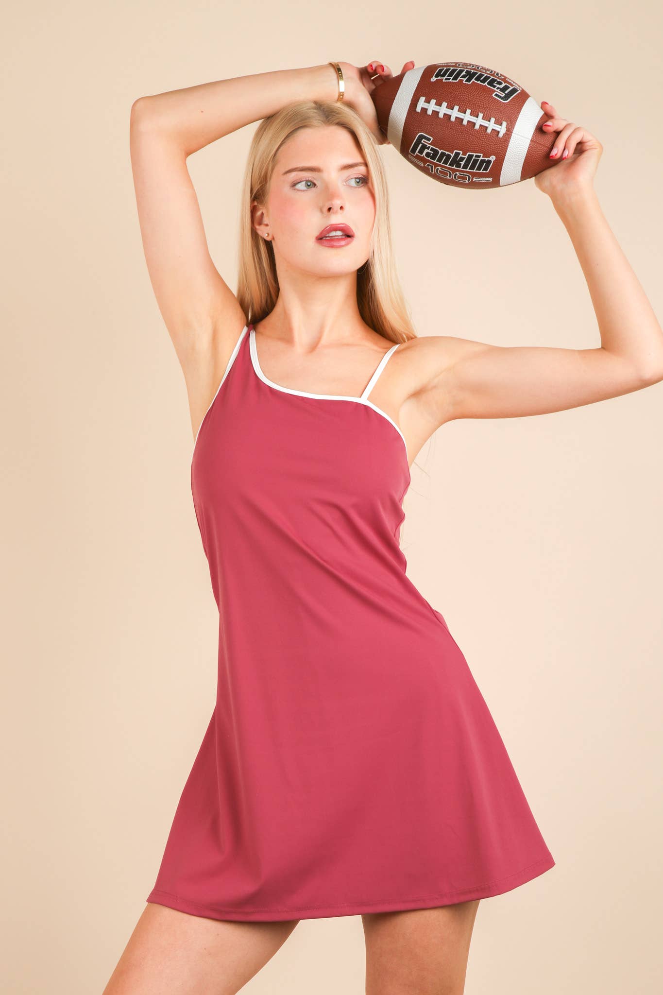 Maroon Athletic Dress