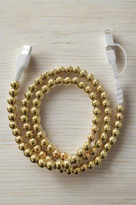 Beaded Cord Phone Charger