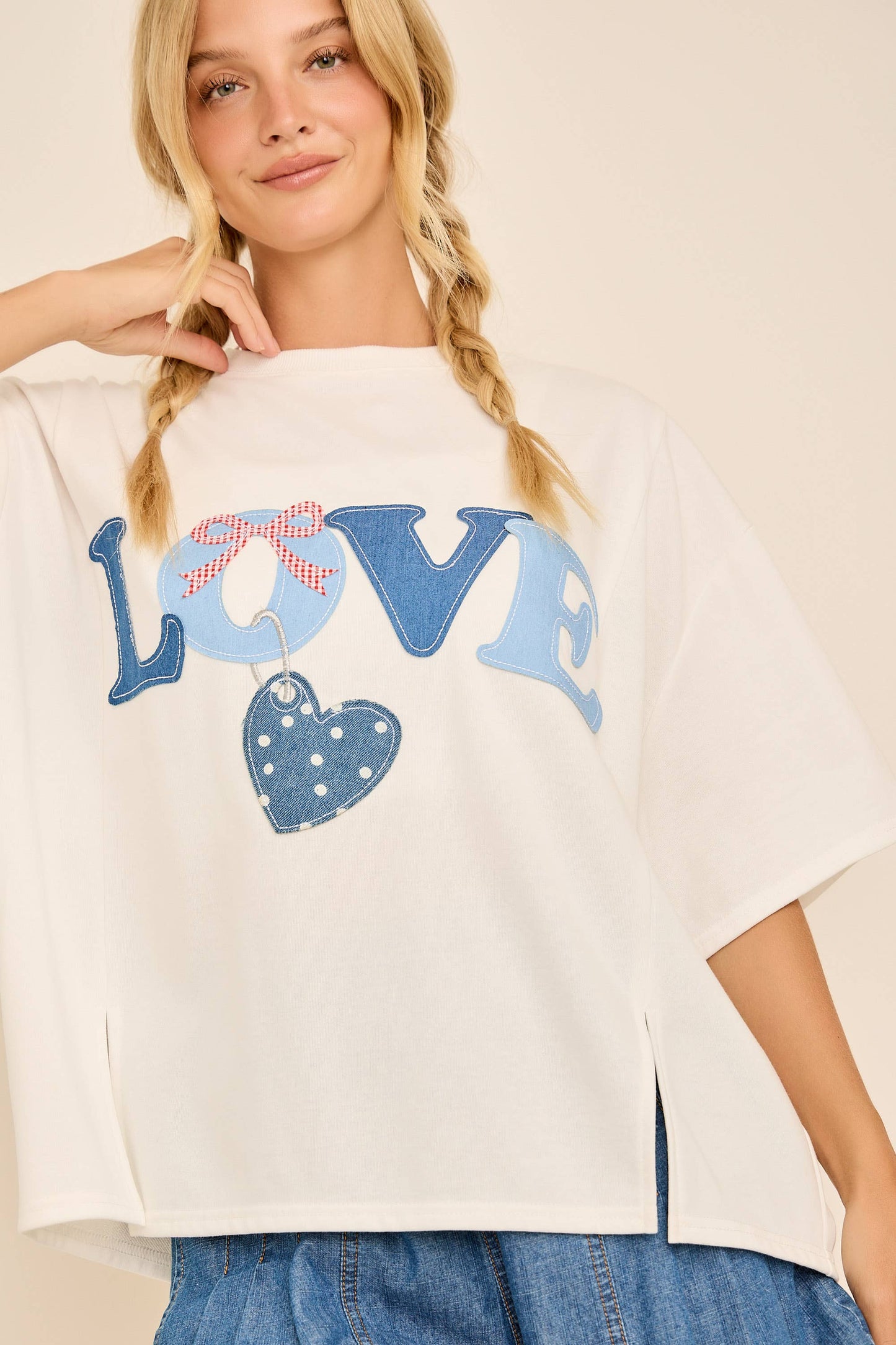Love Patchwork Tee