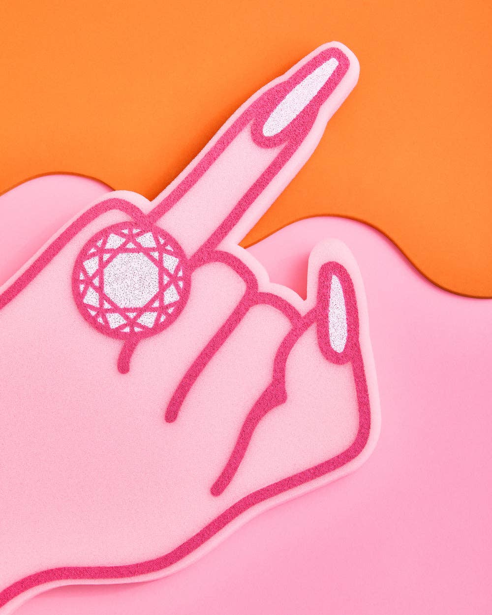 Bachelorette Party Foam Ring Finger