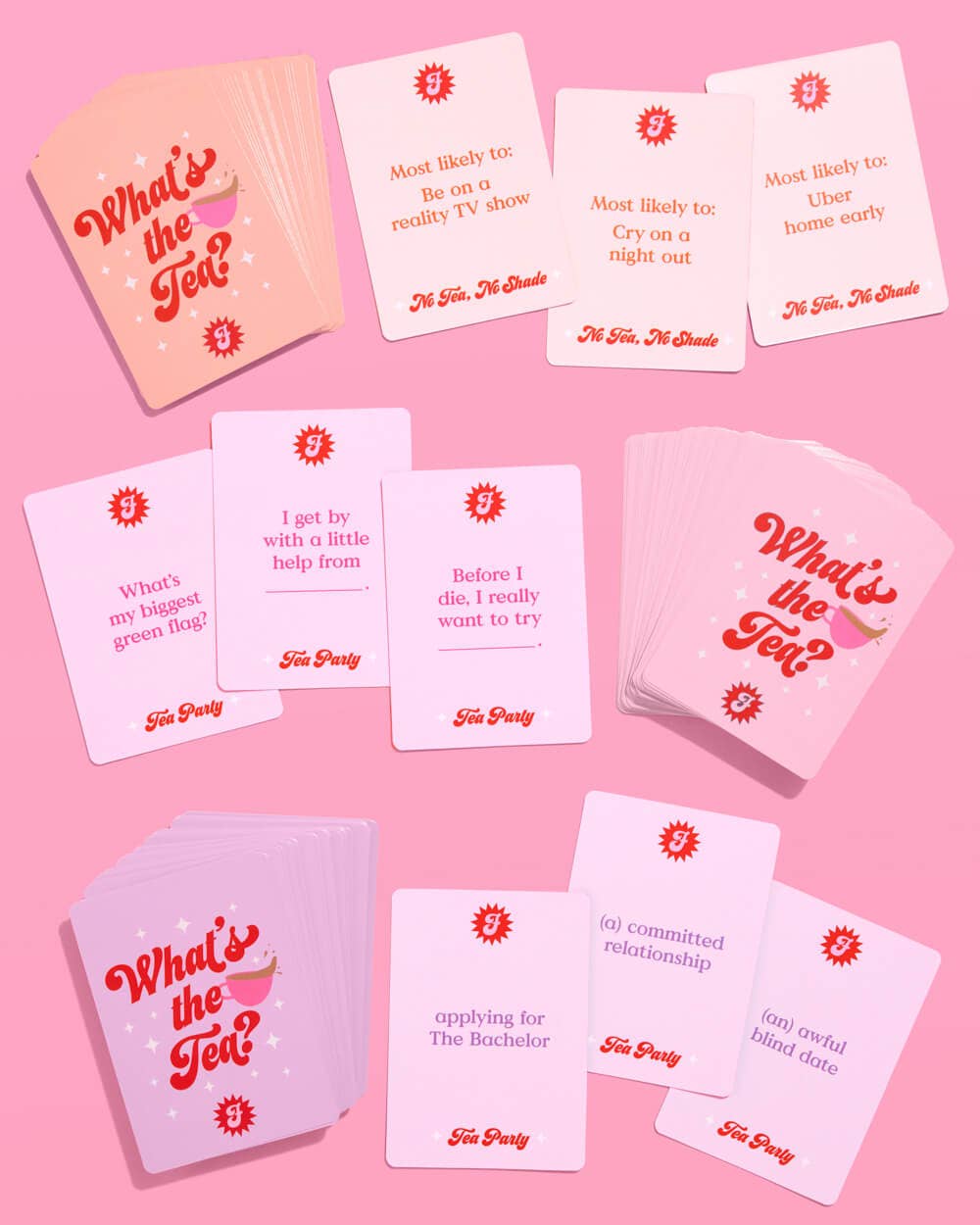 What's the Tea? Card Game