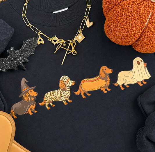 Halloween Dachshund Tee