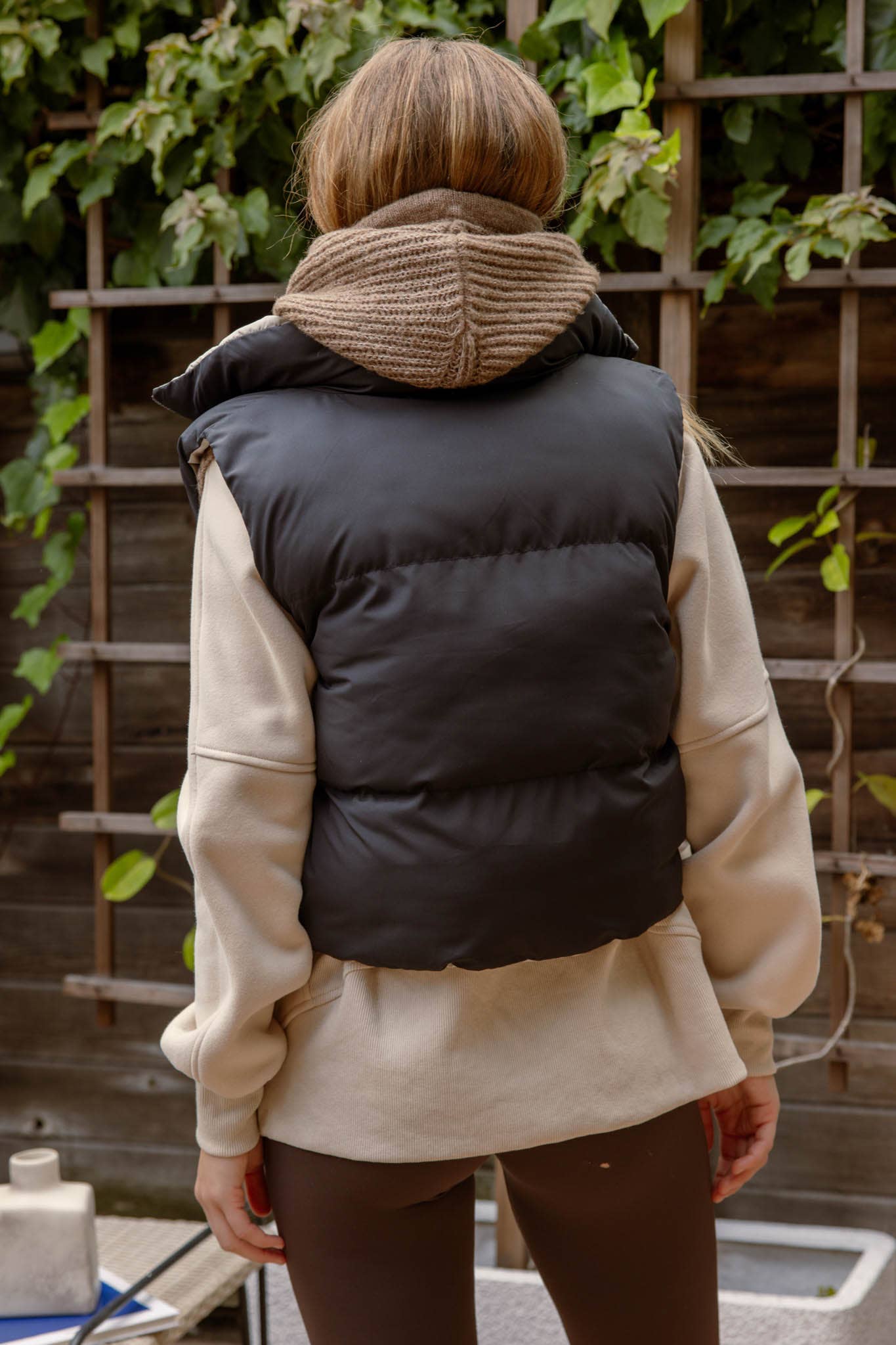 Green Reversible Puffer Vest