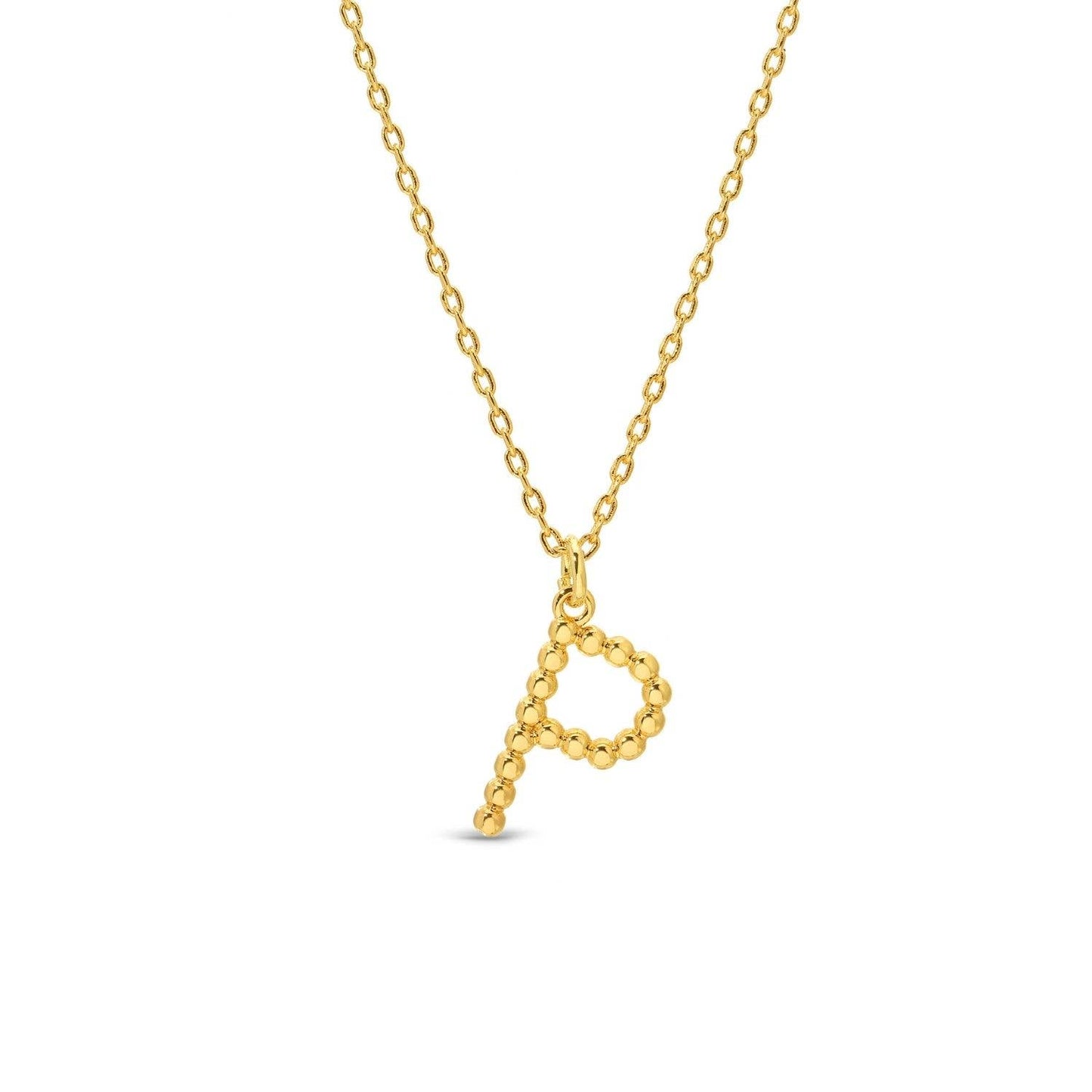 Delicate Gold Initial Pendant
