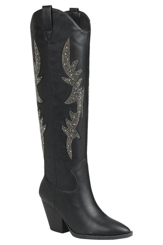 Dark Horse Knee High Boots