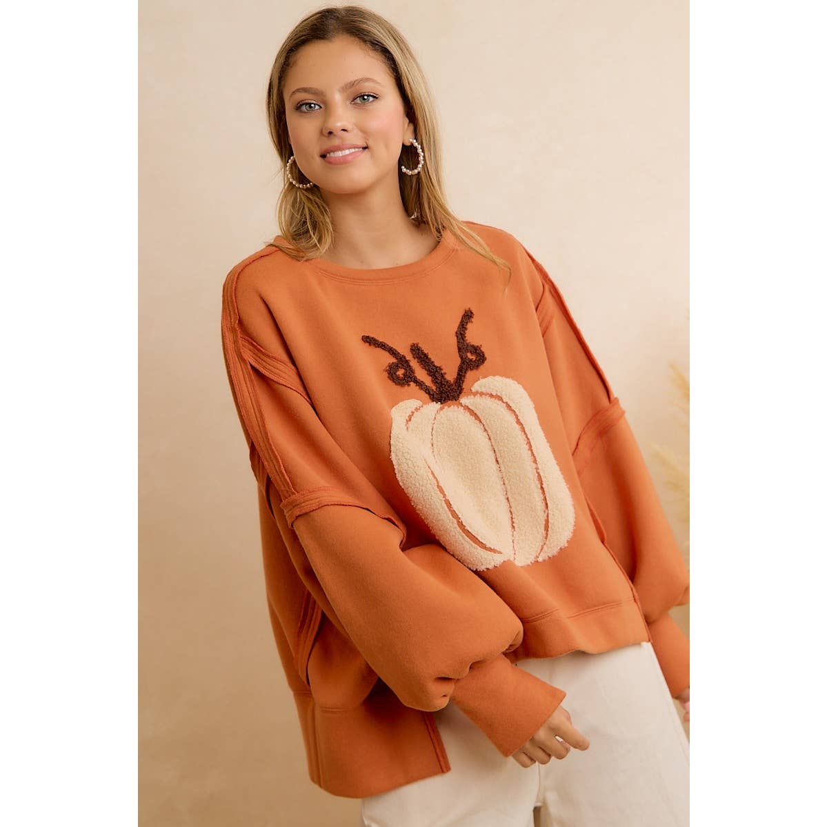 Pumpkin Patch Pullover Sweatshirt