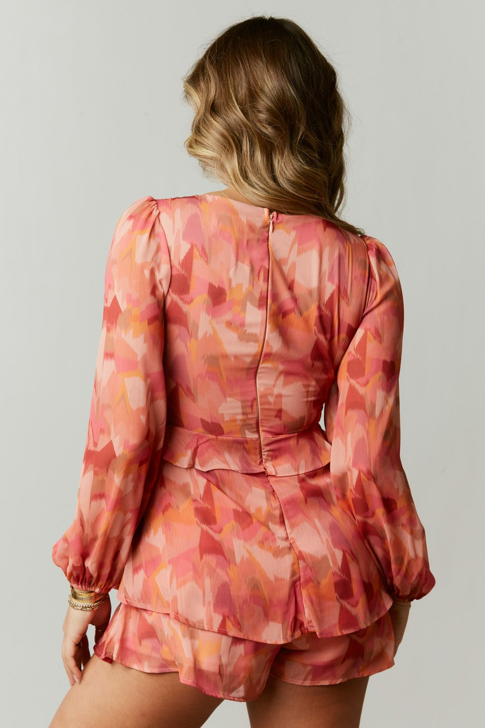 Floral Print Romper