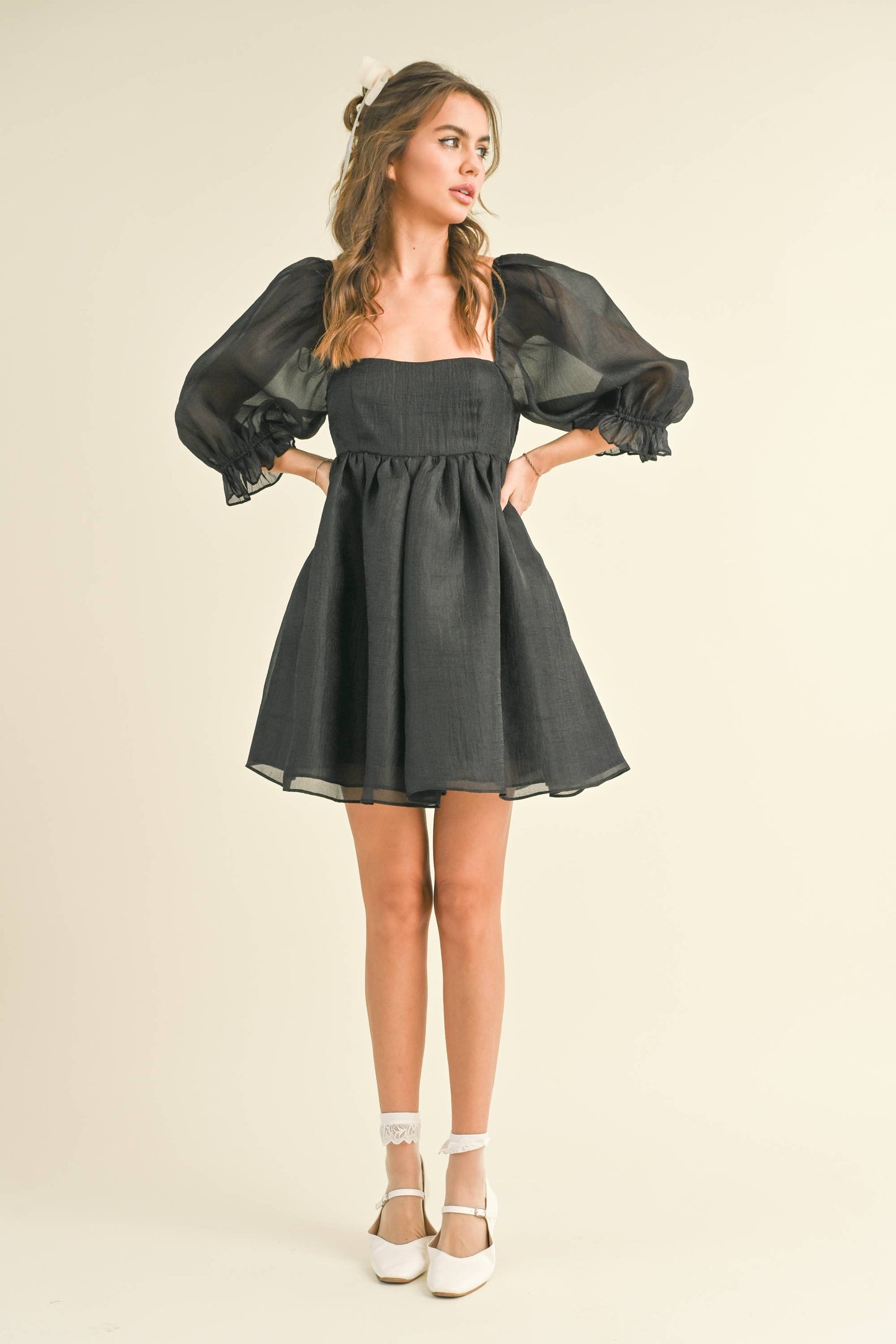 Black Babydoll Dress
