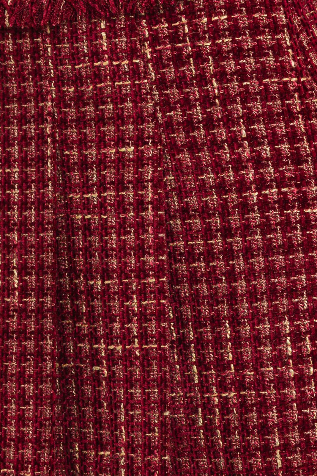 Holly Berry Tweed Skirt