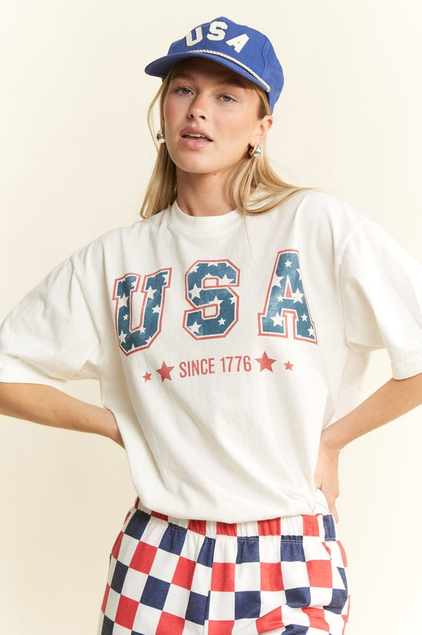 1776 USA Graphic Tee