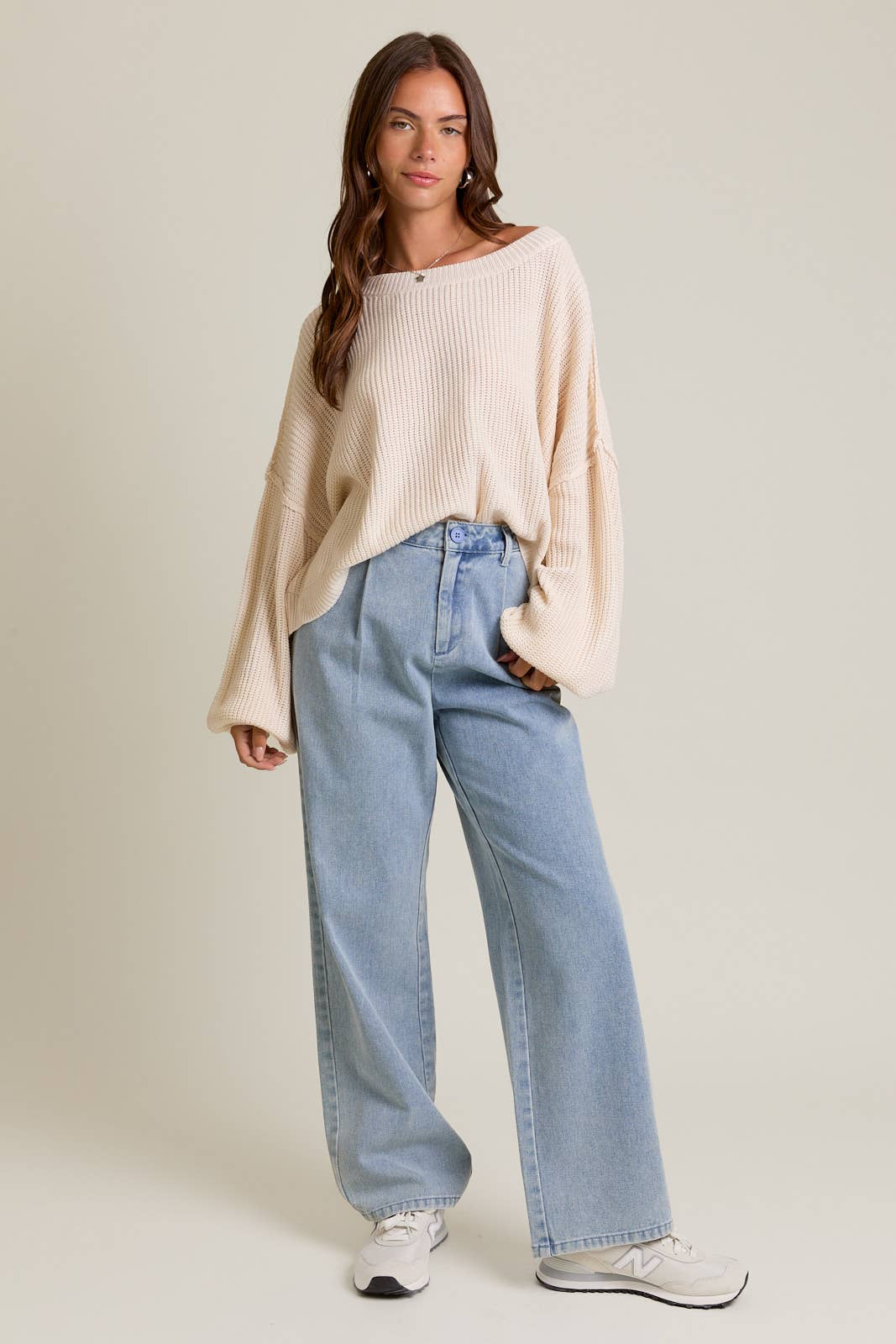 Ivory Pullover Sweater
