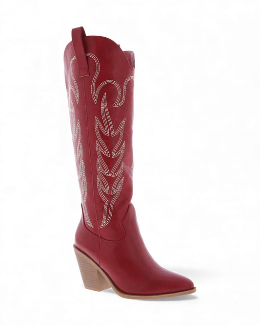 Red Cowgirl Boot