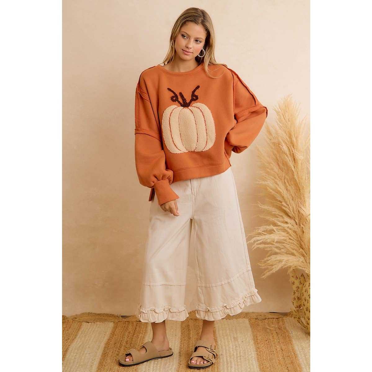 Pumpkin Patch Pullover Sweatshirt