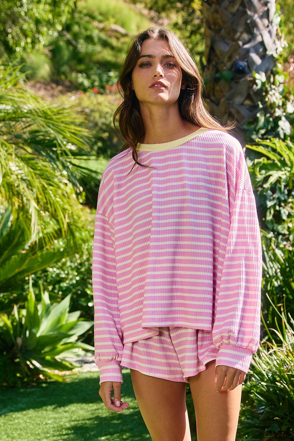 Pink Lemonade Striped Top