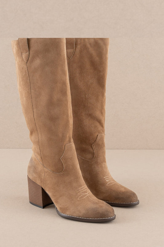 Roxanne - Knee High Western Boot