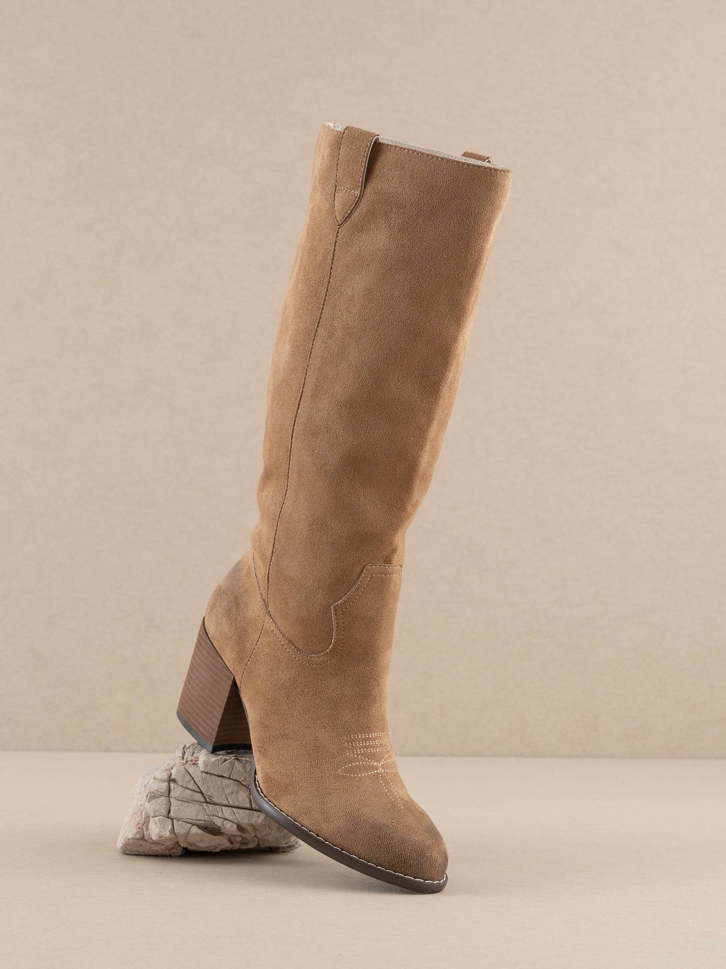 Roxanne - Knee High Western Boot