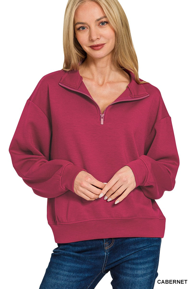 Cabernet Pullover Scuba