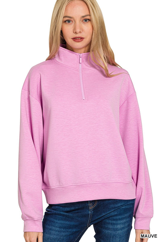 Candy Pink Pullover Scuba