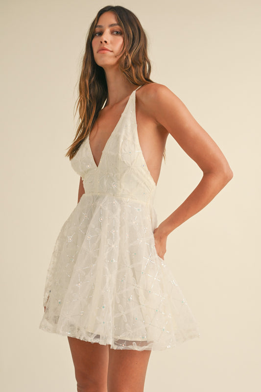 Ever After Sequin Mini Dress