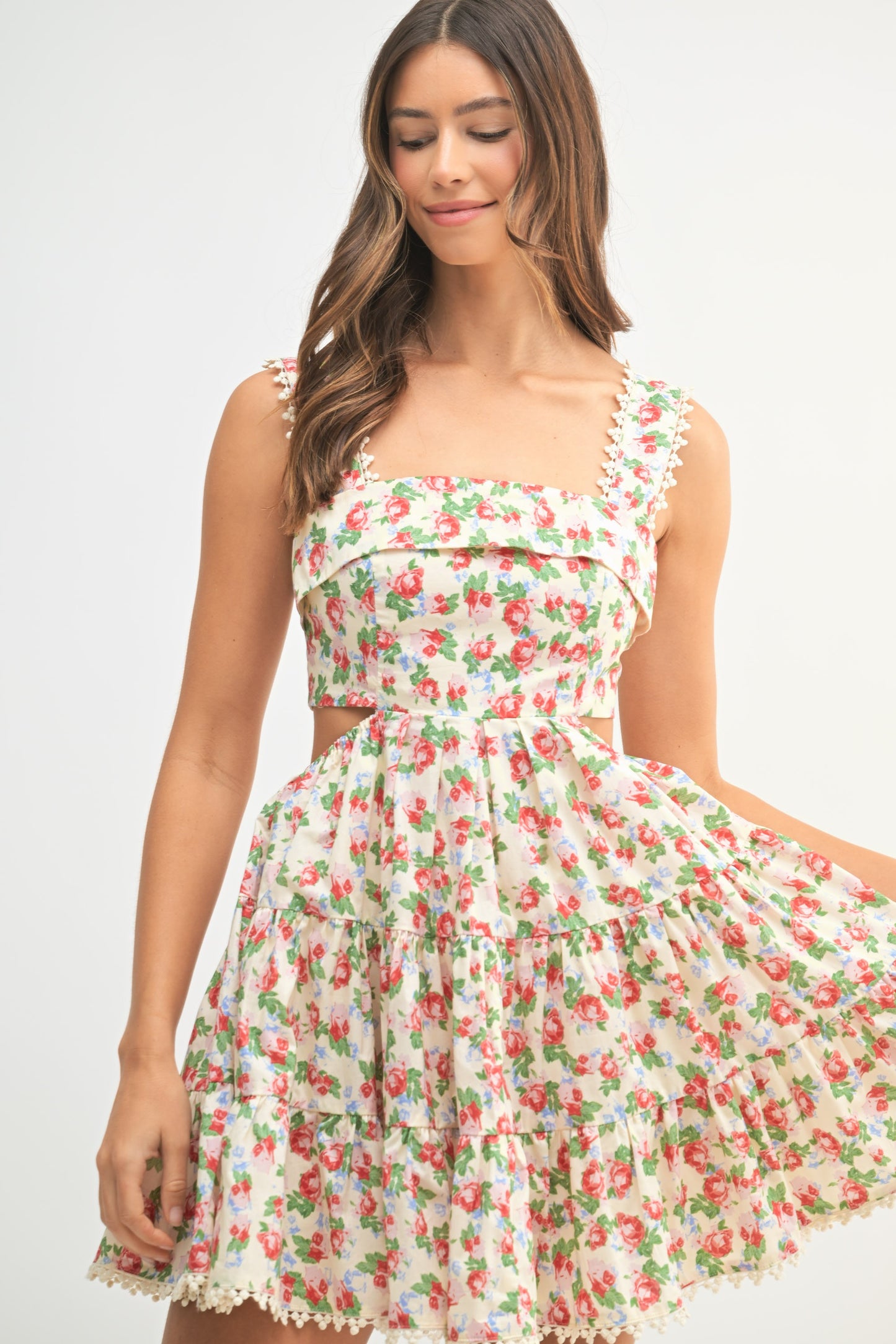 Strawberry Fields Mini Dress