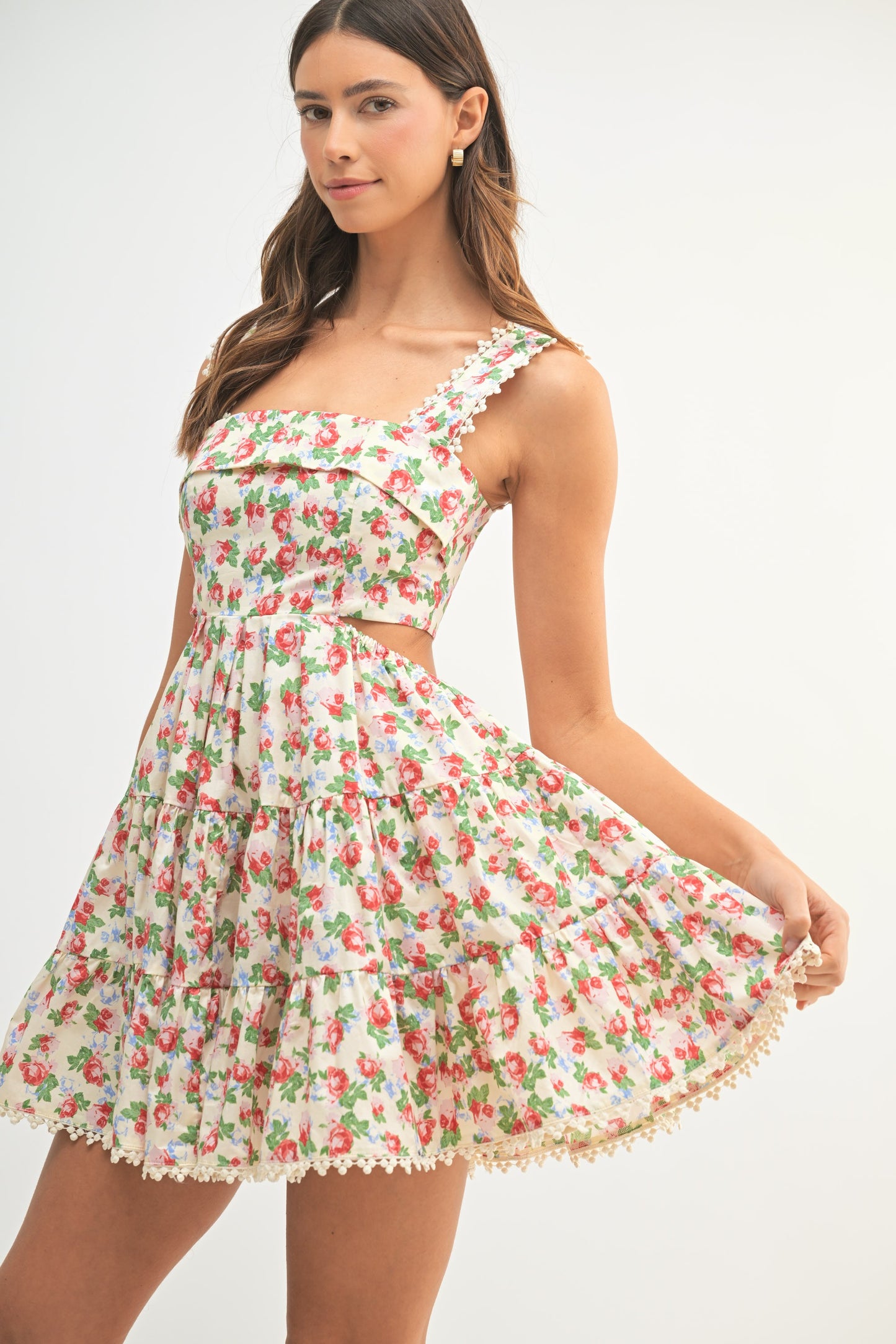Strawberry Fields Mini Dress