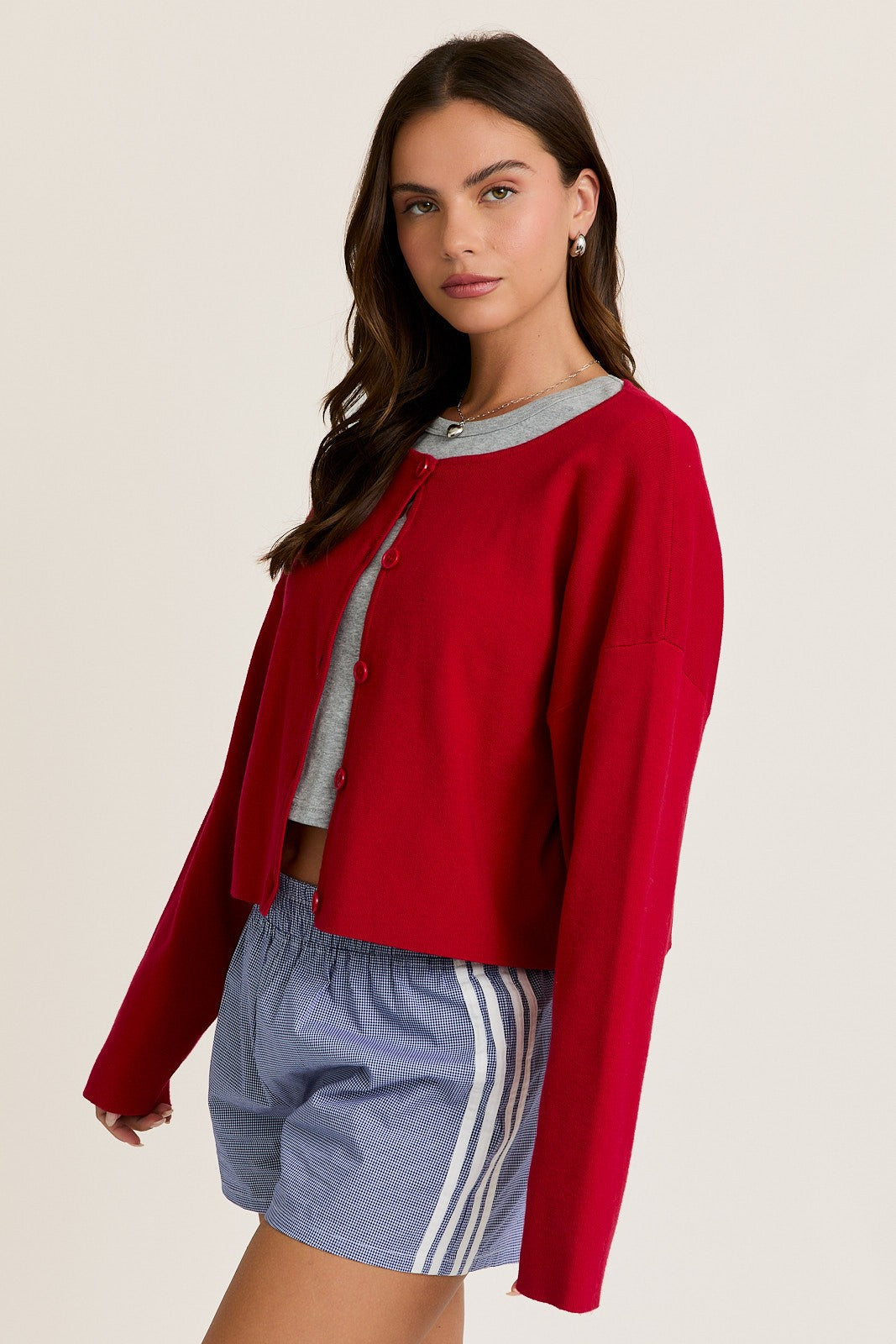 Strawberry Knit Cardigan