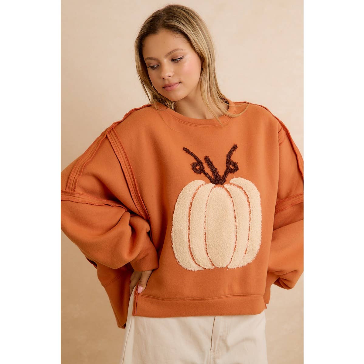 Pumpkin Patch Pullover Sweatshirt