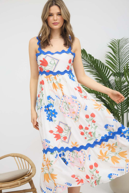 Citrus Garden Party Dress