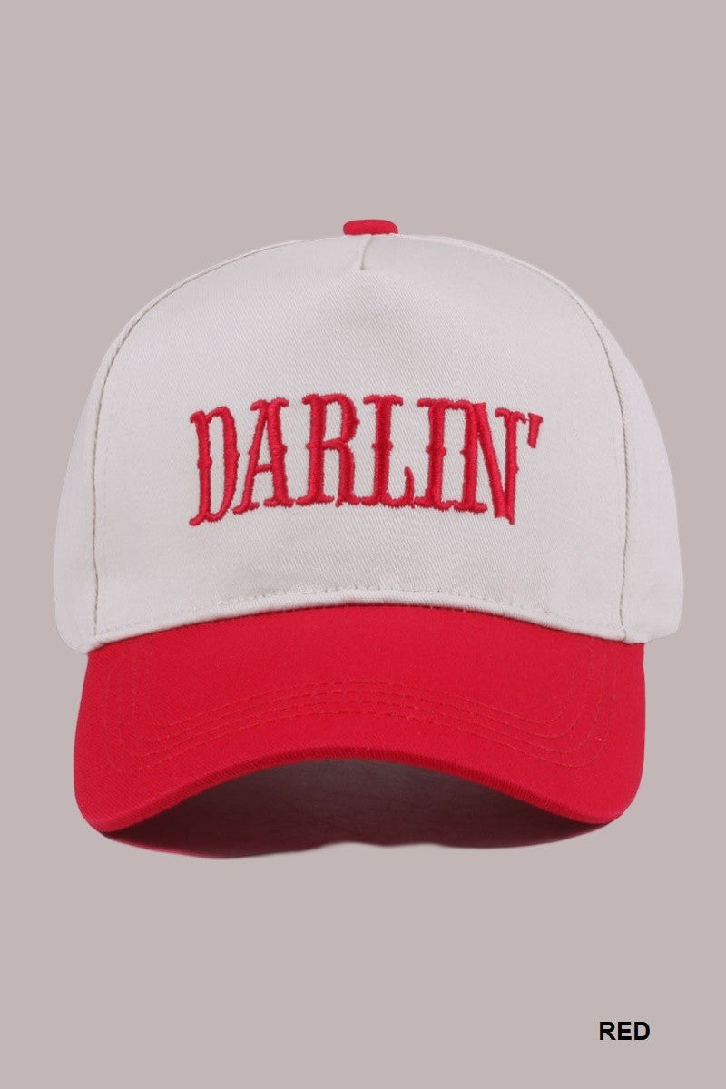 DARLIN' Embroidered Hat
