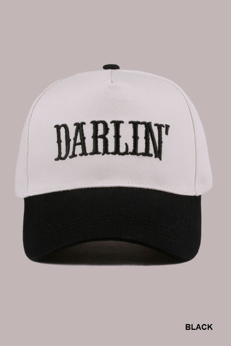 DARLIN' Embroidered Hat