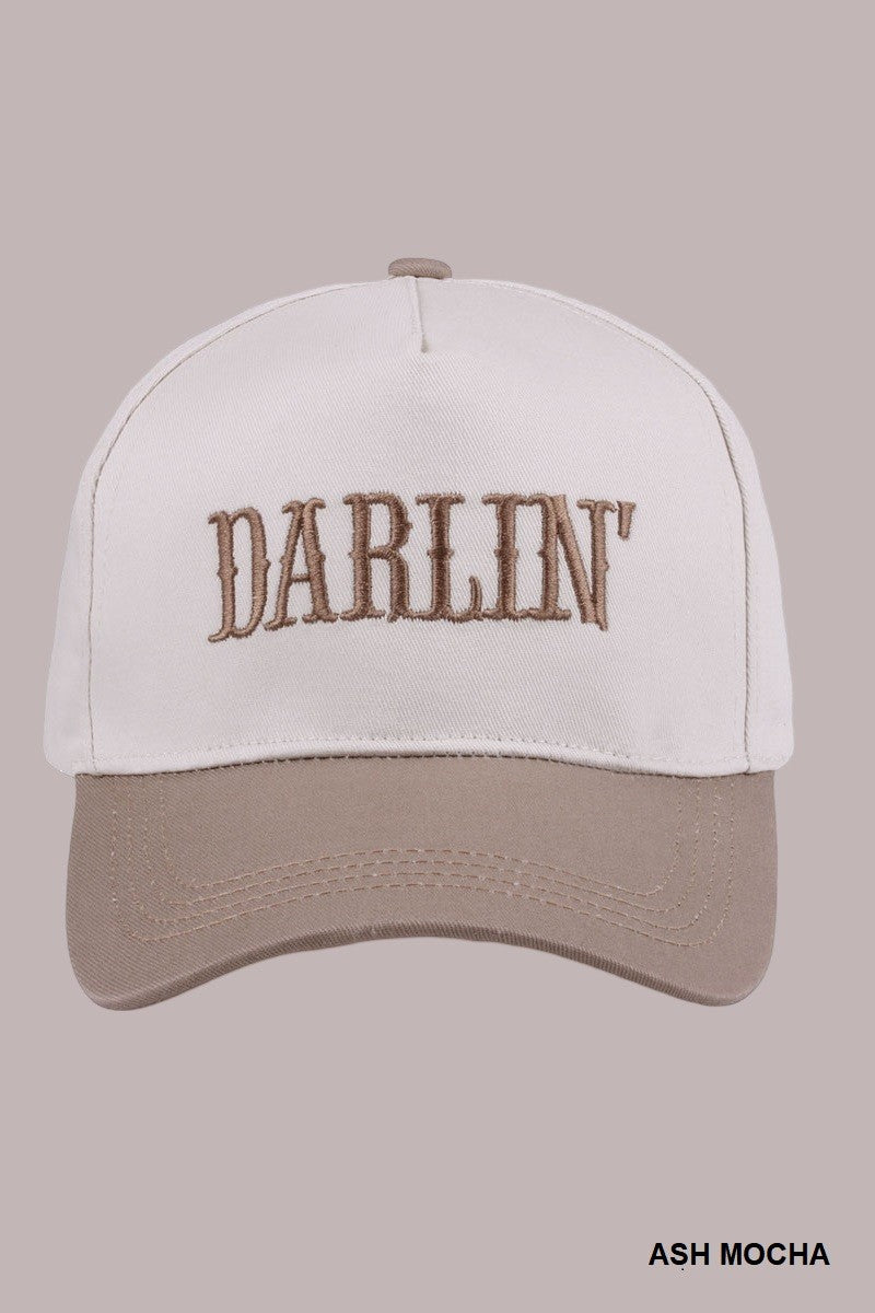 DARLIN' Embroidered Hat