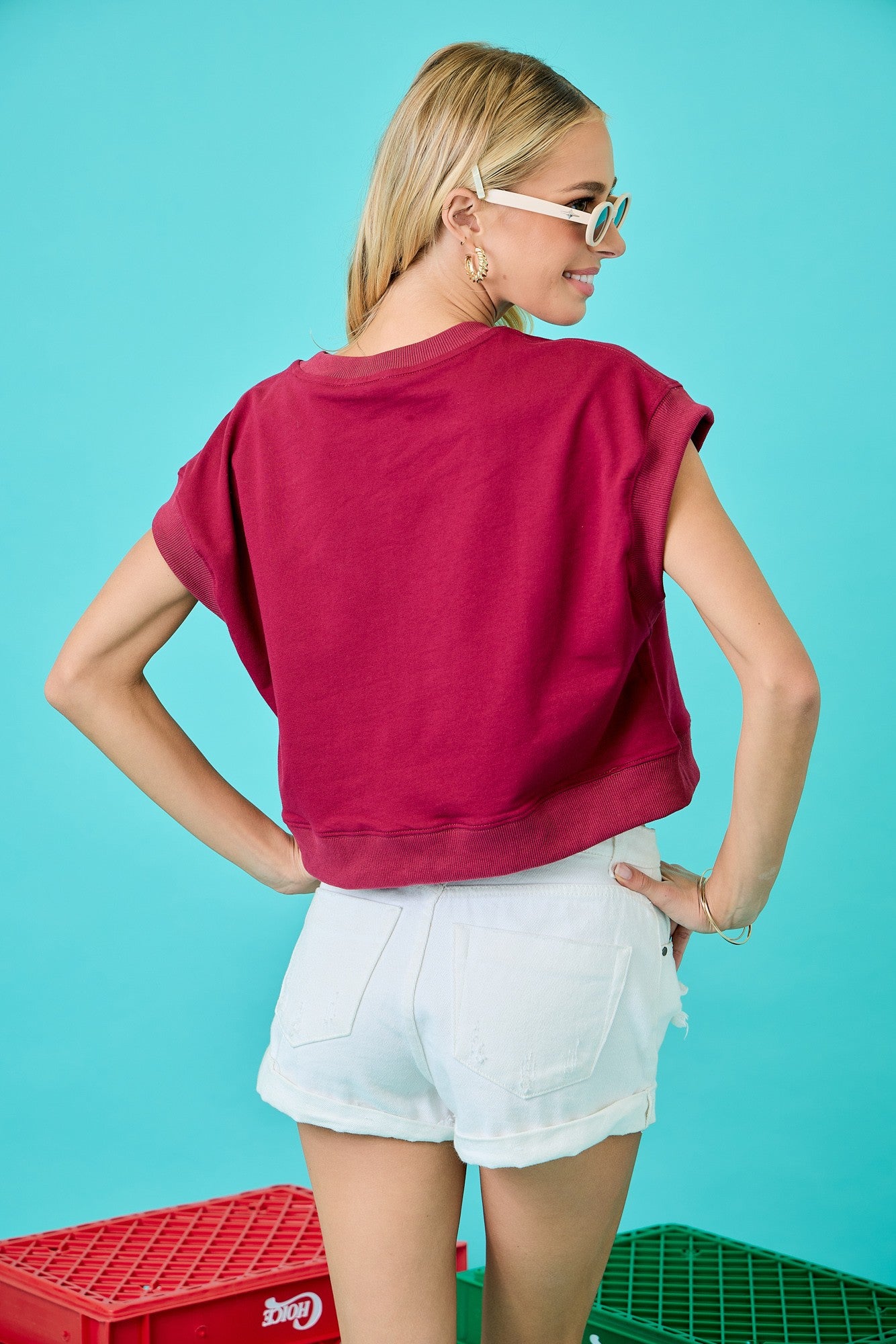 Crimson Gameday Top