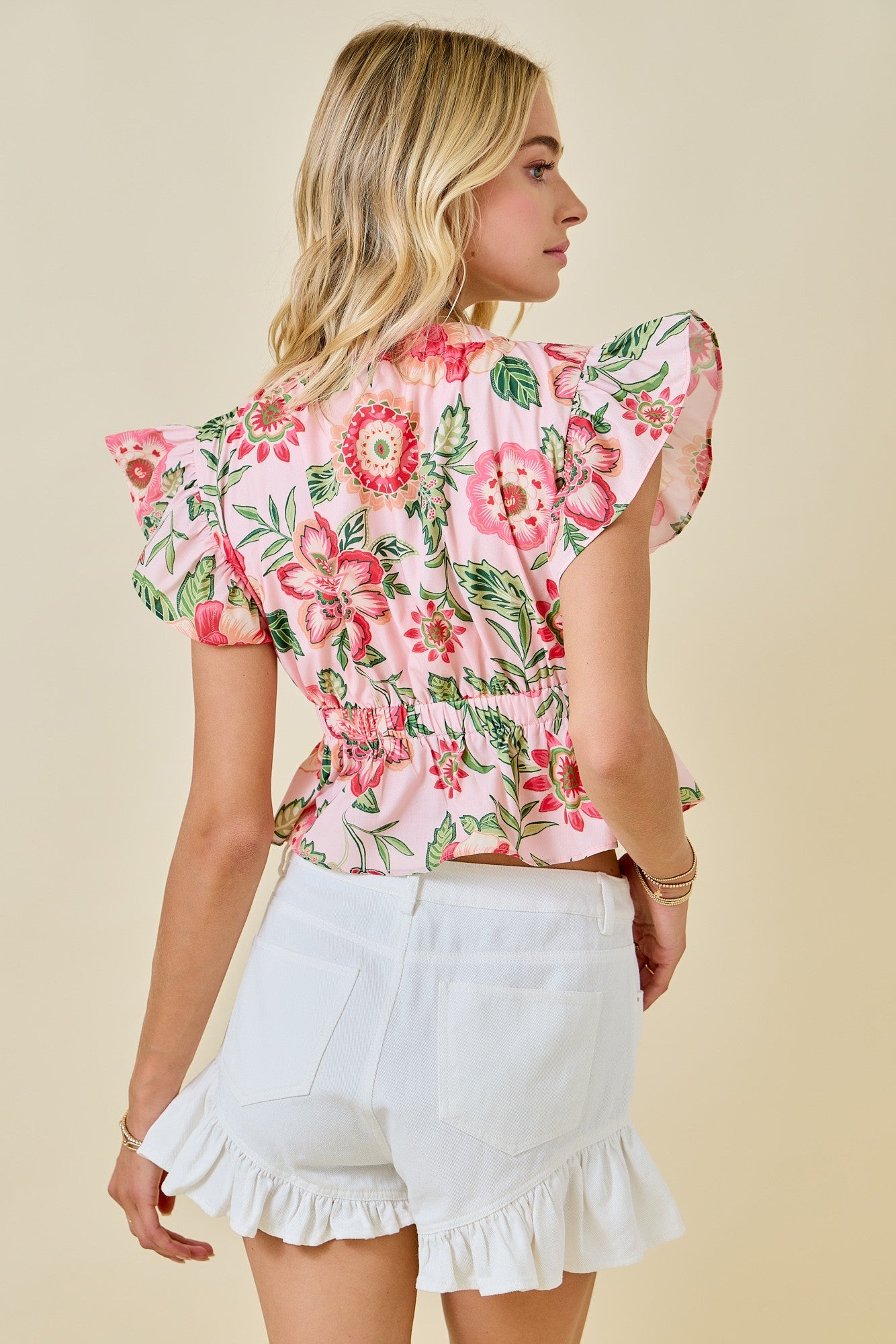Garden Ruffle Blouse