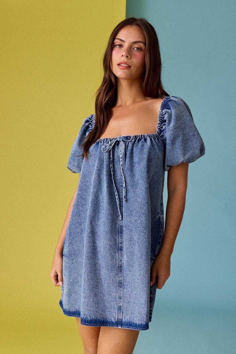 Darling Denim Mini Dress